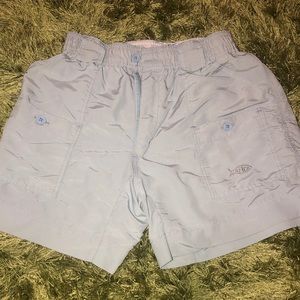 Light blue Aftco shorts
